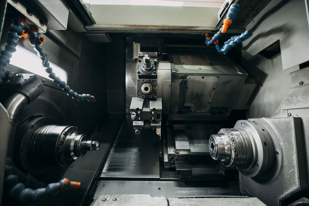 Photo d'une machine industrielle - société SP INDUSTRIE